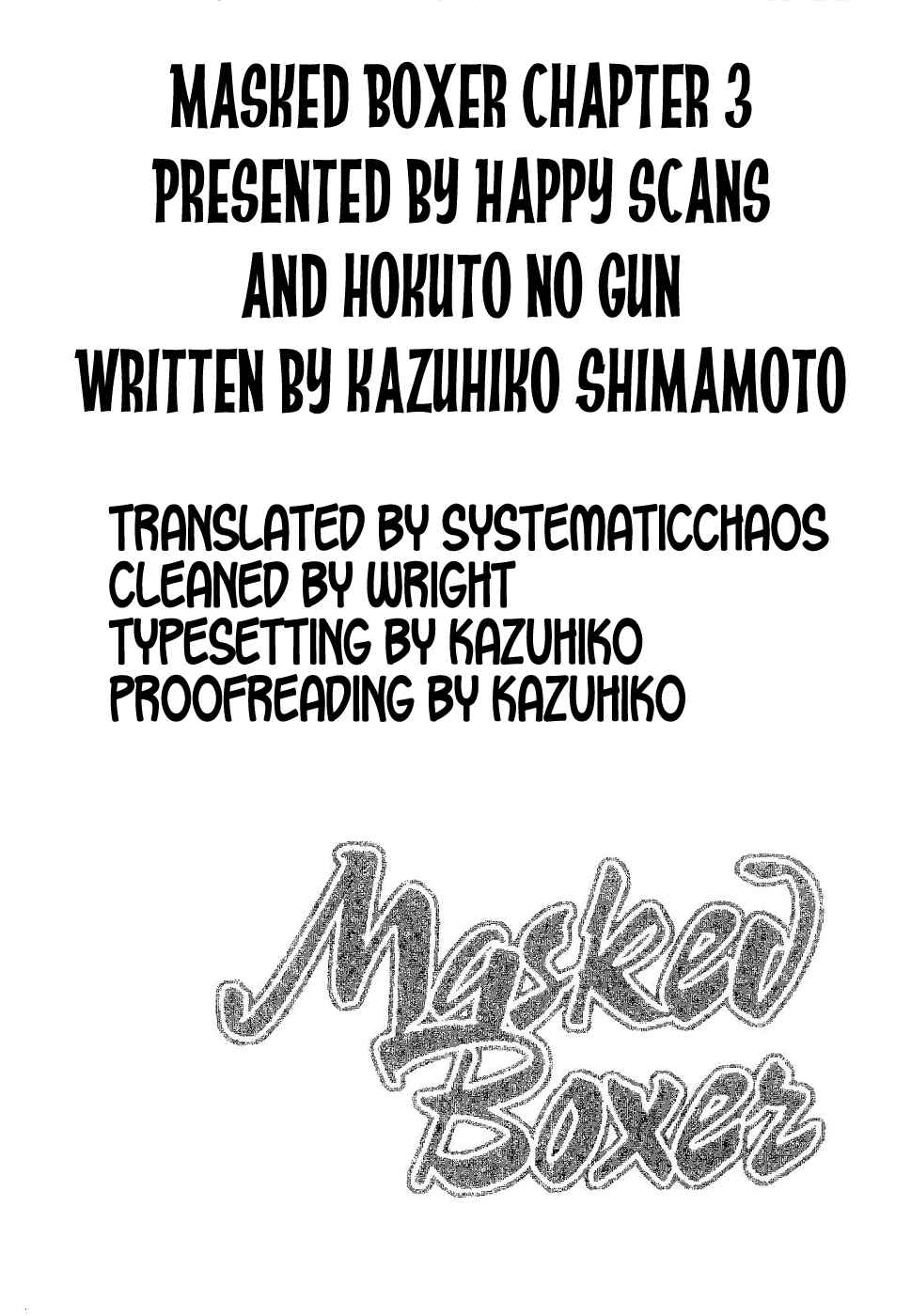 Page 32 Chapter 3 Kamen Boxer
