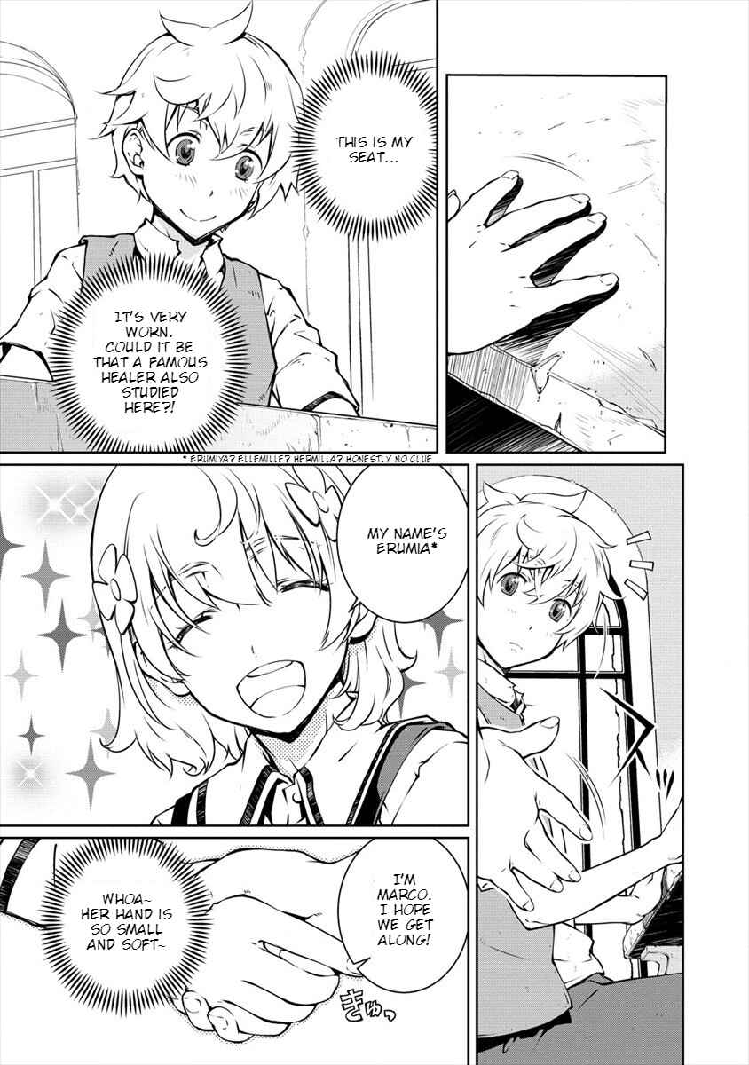 Page 23 Chapter 1 Isekai Kangoshi wa Shugyochuu!! ~Joshi Ritsu 90% no Seishokusha Gakuen ni Nyuugakushite Shimatta boku~