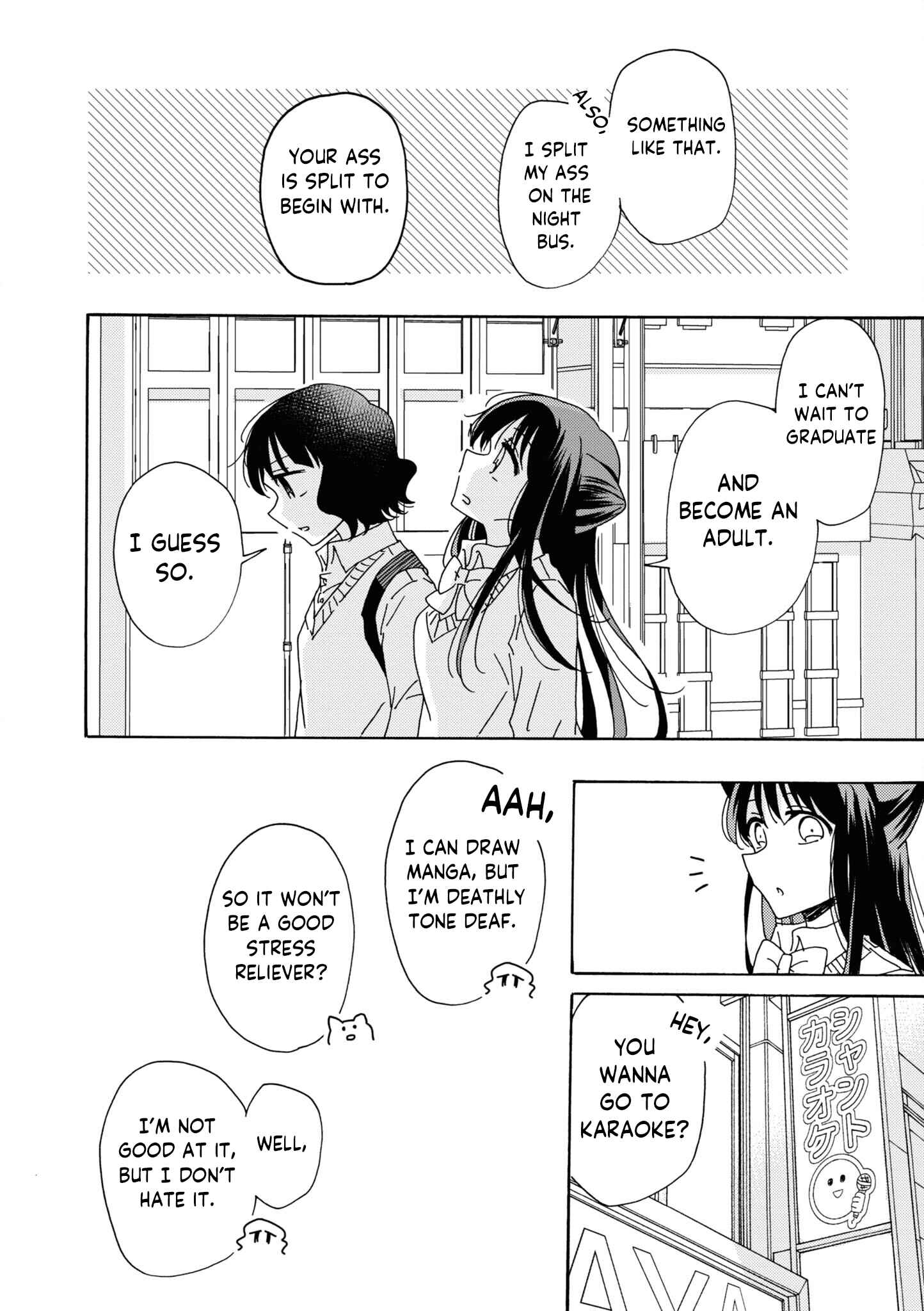 Page 10 Chapter 3 Kyou wa Mada Futsuu ni Narenai