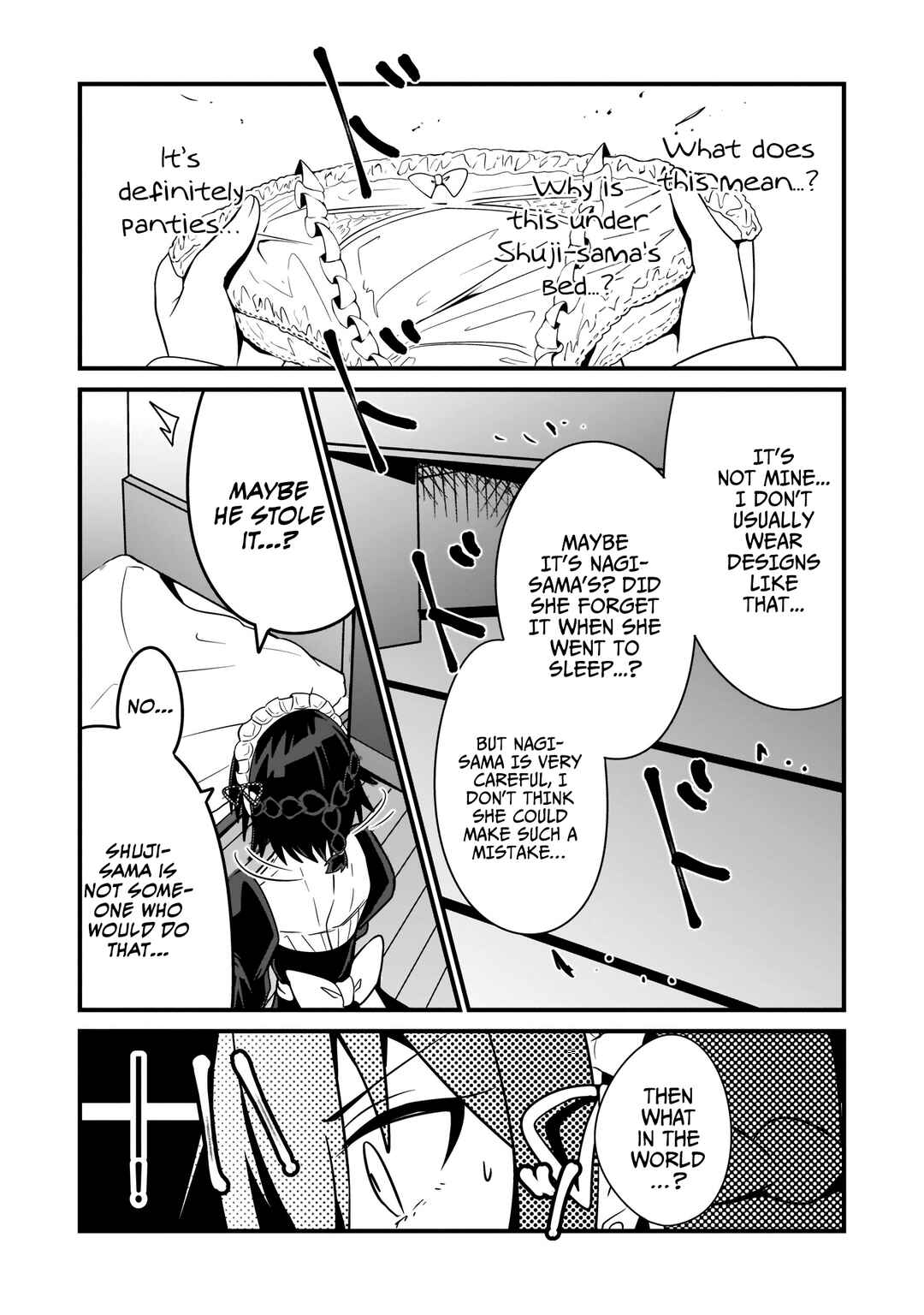 Page 14 Chapter 10 Kokoro no Koe ga Moreyasui Maid-san (Serialization)