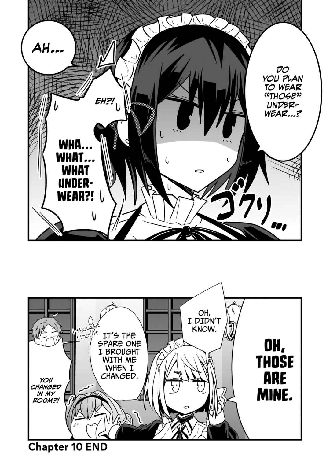 Page 17 Chapter 10 Kokoro no Koe ga Moreyasui Maid-san (Serialization)