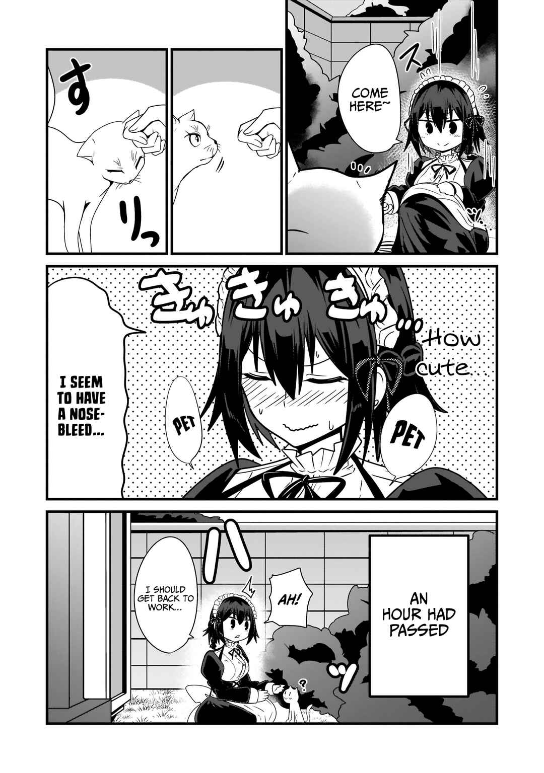 Page 7 Chapter 10 Kokoro no Koe ga Moreyasui Maid-san (Serialization)