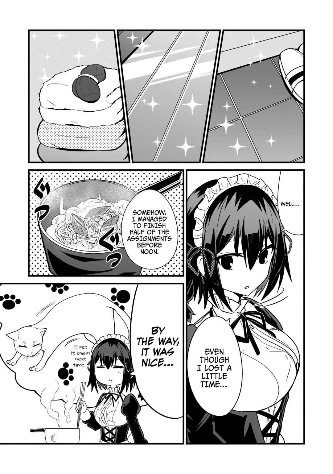 Page 8 Chapter 10 Kokoro no Koe ga Moreyasui Maid-san (Serialization)