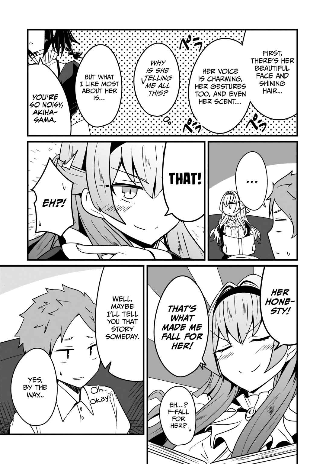 Page 12 Chapter 8 Kokoro no Koe ga Moreyasui Maid-san (Serialization)