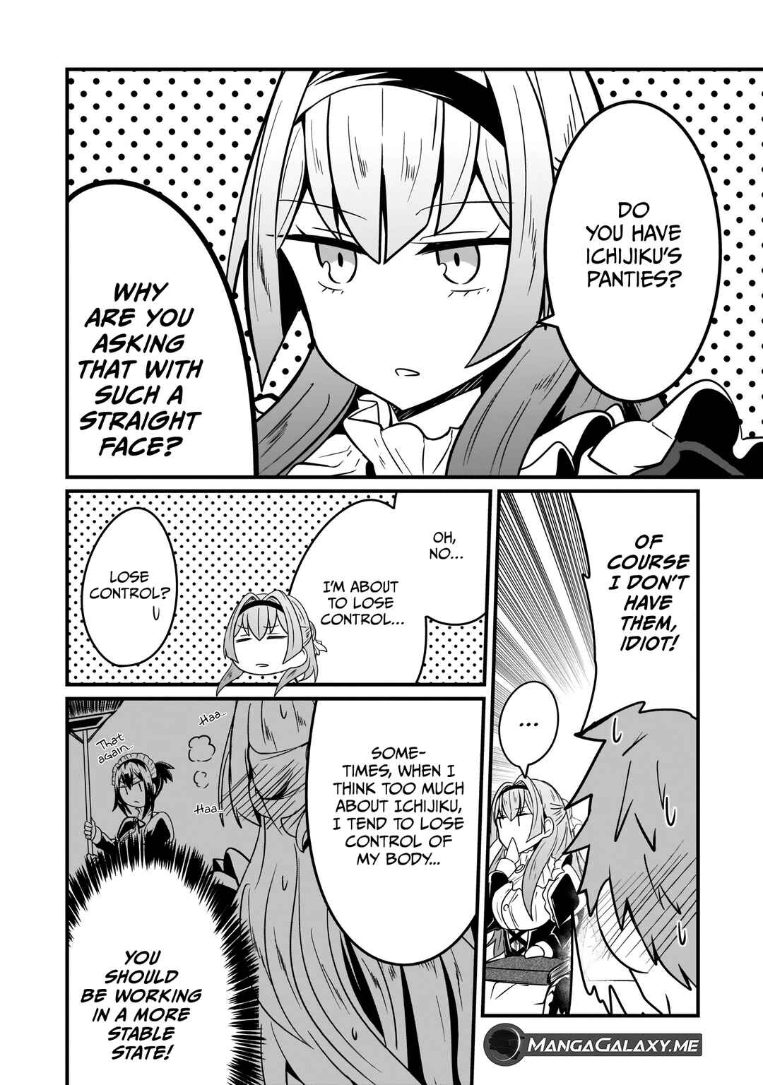 Page 13 Chapter 8 Kokoro no Koe ga Moreyasui Maid-san (Serialization)