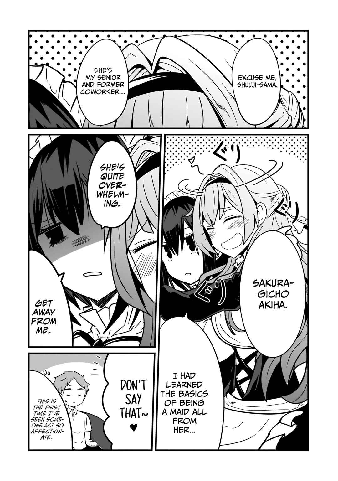 Page 6 Chapter 8 Kokoro no Koe ga Moreyasui Maid-san (Serialization)