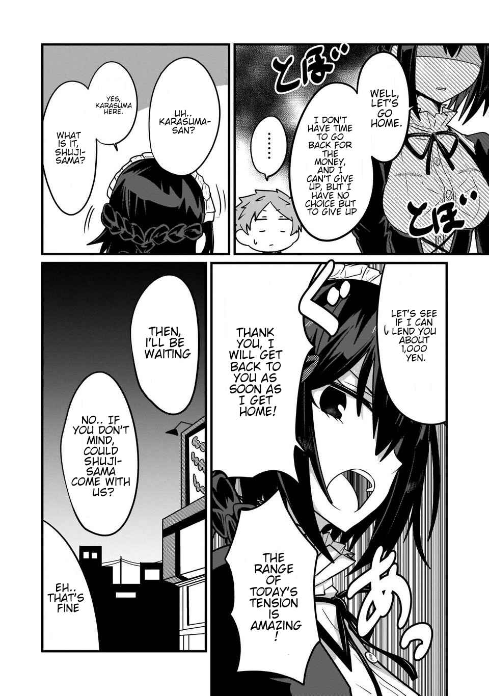 Page 10 Chapter 5 Kokoro no Koe ga Moreyasui Maid-san (Serialization)