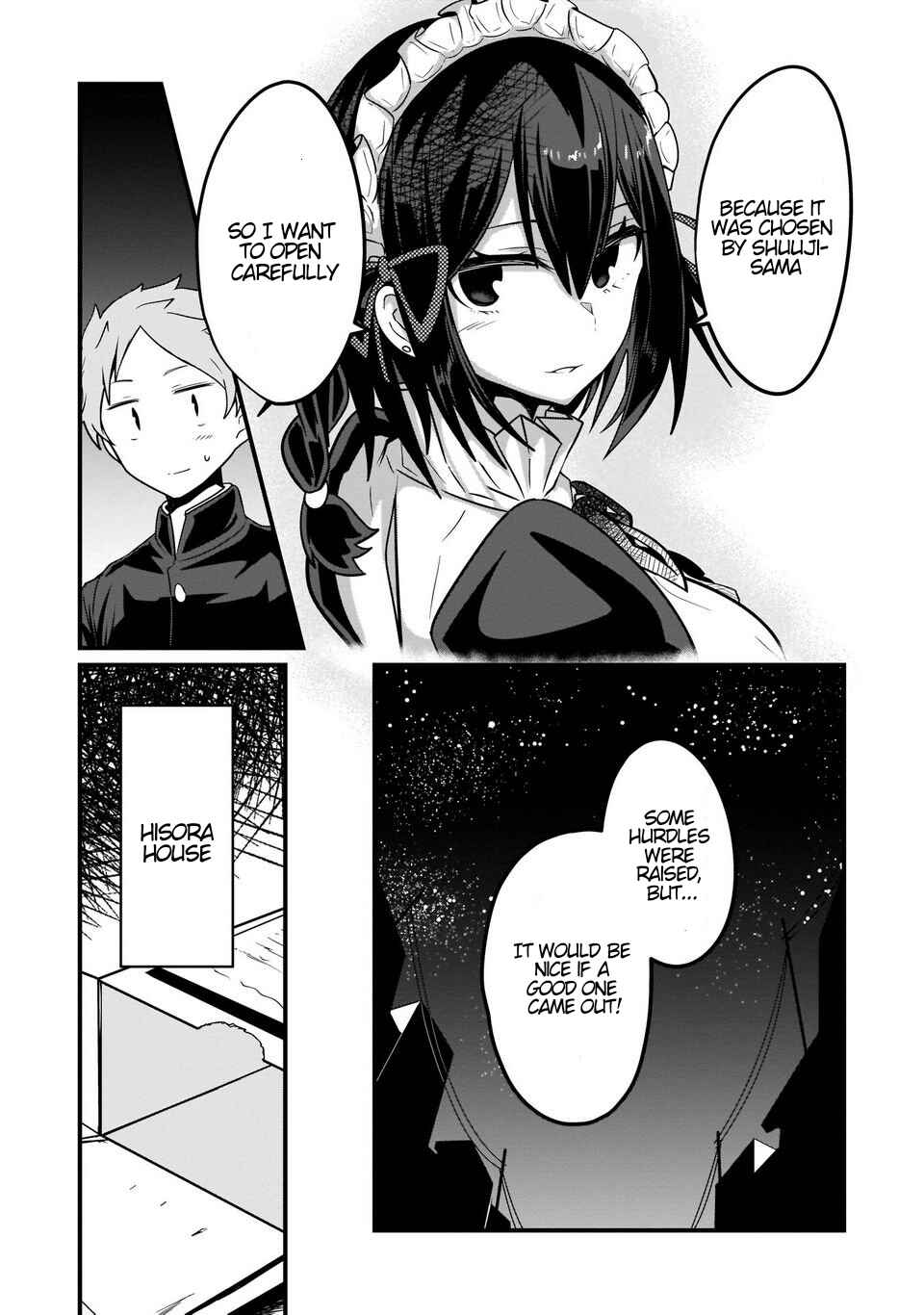 Page 13 Chapter 5 Kokoro no Koe ga Moreyasui Maid-san (Serialization)