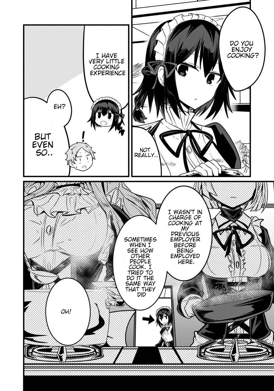 Page 4 Chapter 5 Kokoro no Koe ga Moreyasui Maid-san (Serialization)