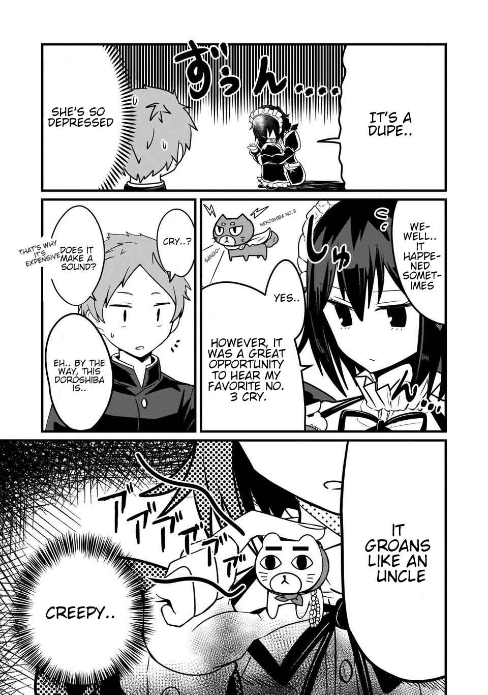 Page 9 Chapter 5 Kokoro no Koe ga Moreyasui Maid-san (Serialization)