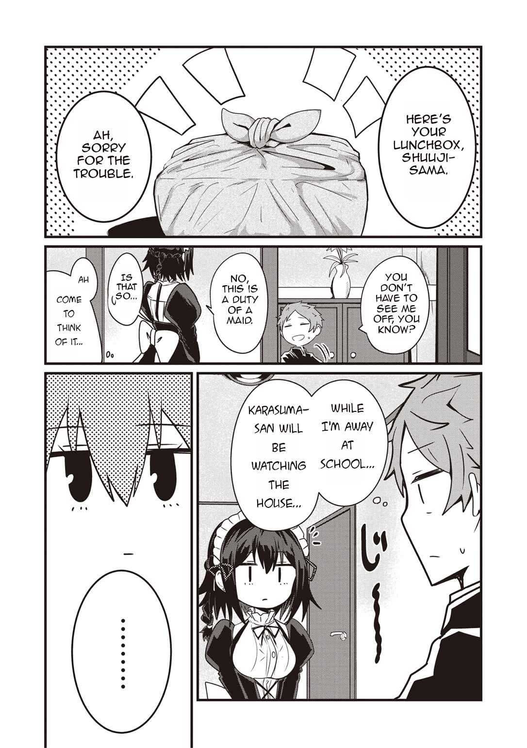Page 2 Chapter 3 Kokoro no Koe ga Moreyasui Maid-san (Serialization)