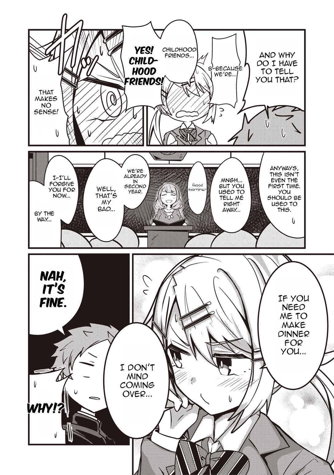 Page 8 Chapter 3 Kokoro no Koe ga Moreyasui Maid-san (Serialization)
