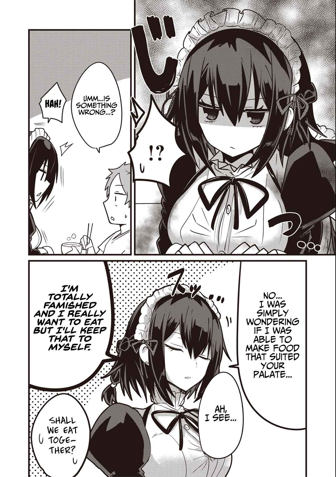 Page 7 Chapter 2 Kokoro no Koe ga Moreyasui Maid-san (Serialization)