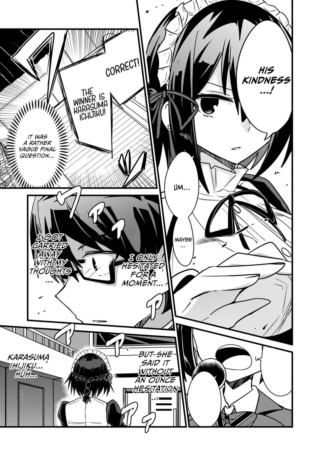 Page 16 Chapter 12 Kokoro no Koe ga Moreyasui Maid-san (Serialization)