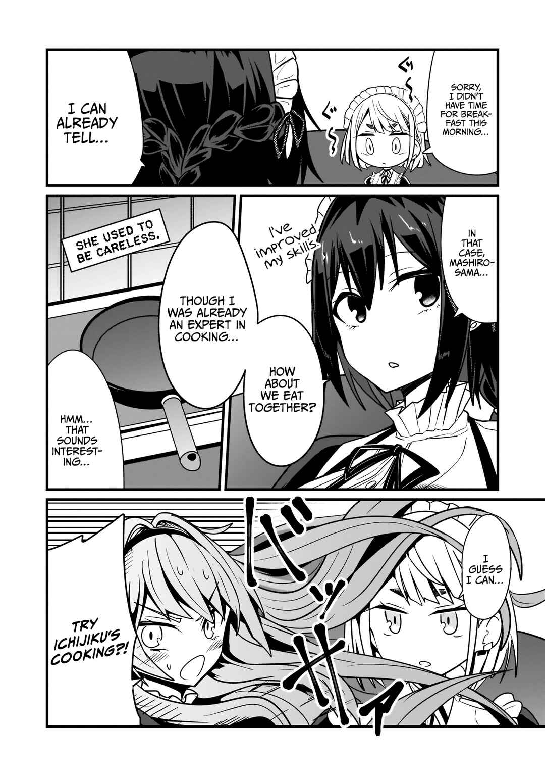 Page 11 Chapter 9 Kokoro no Koe ga Moreyasui Maid-san (Serialization)