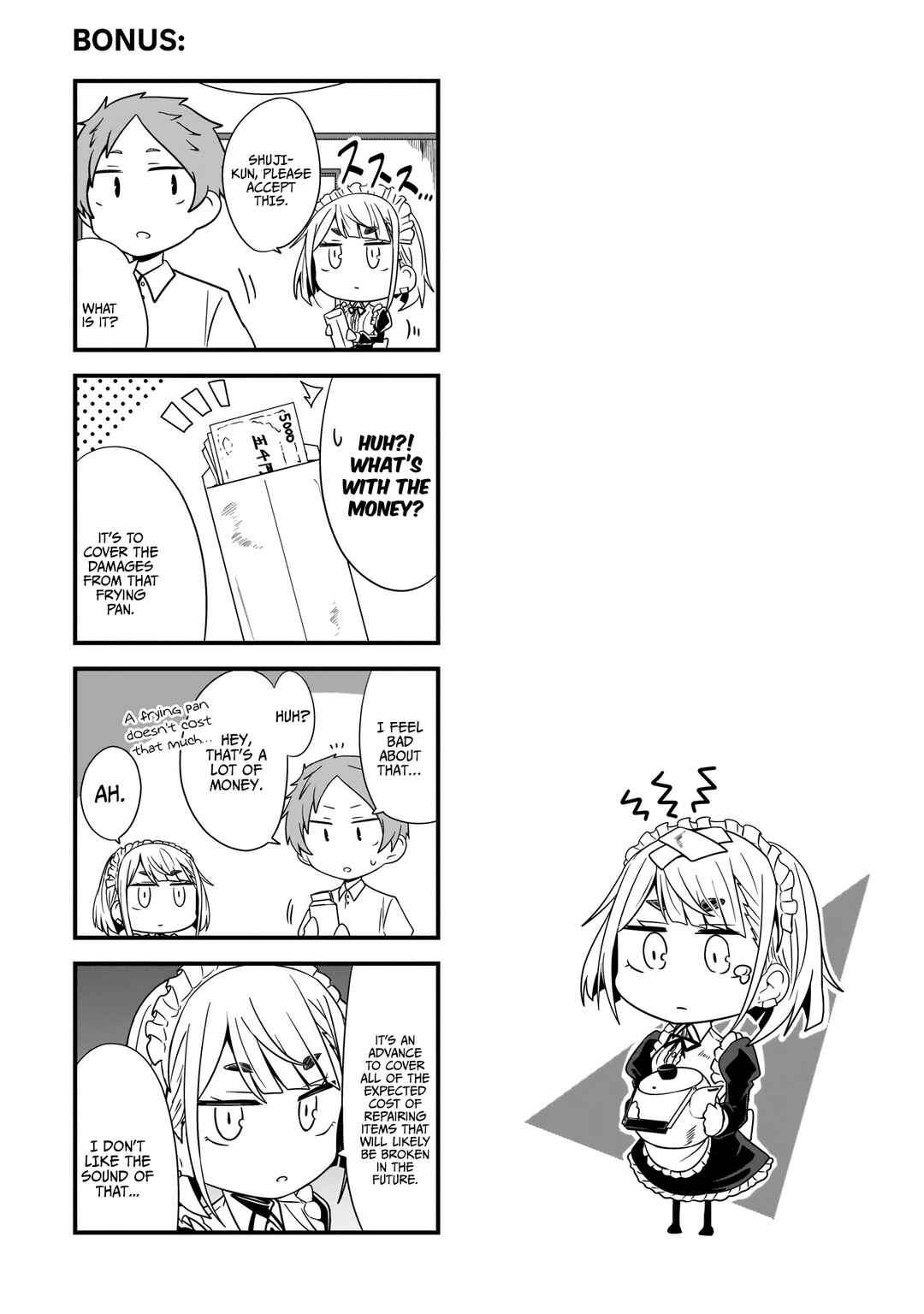 Page 18 Chapter 9 Kokoro no Koe ga Moreyasui Maid-san (Serialization)