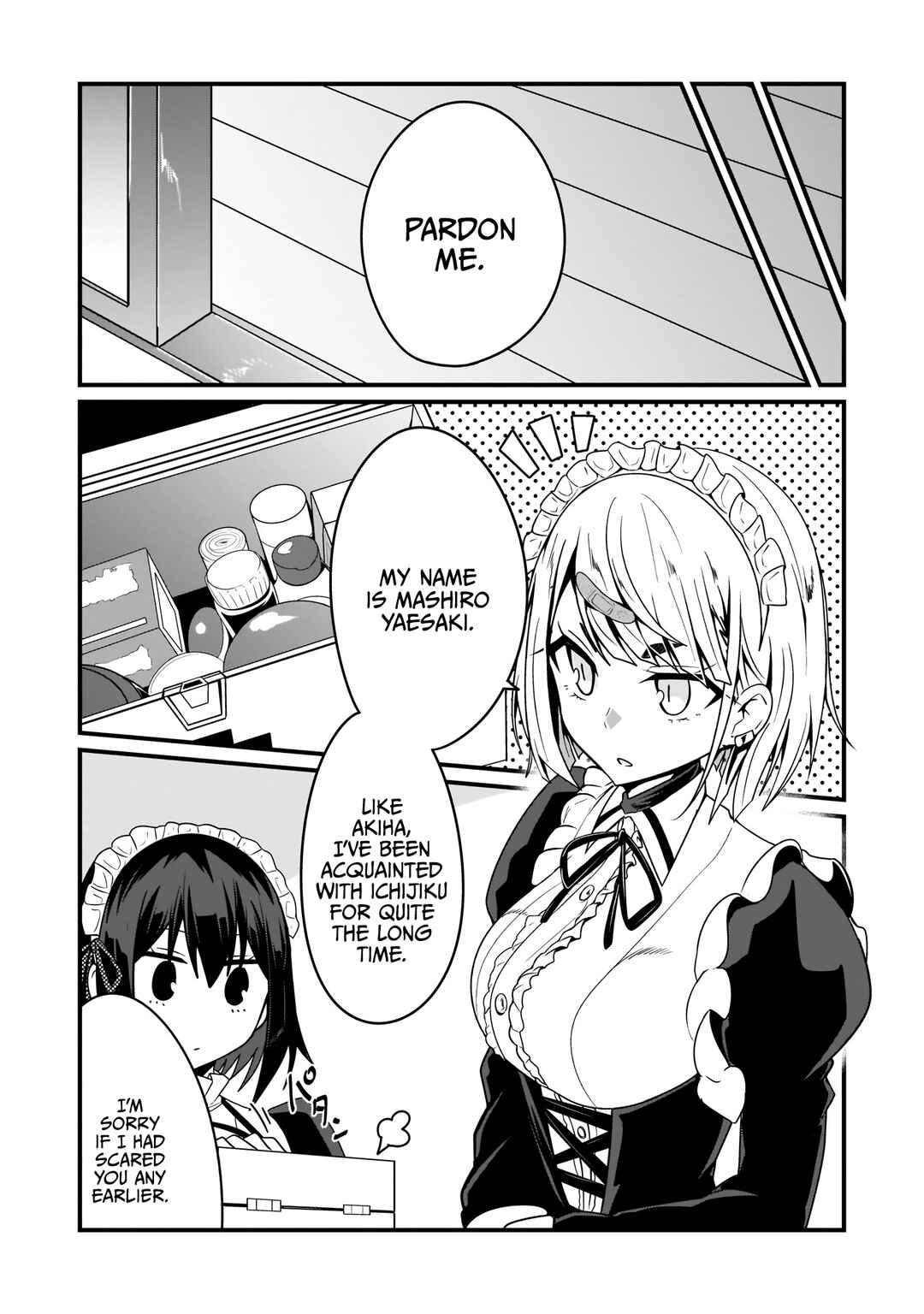 Page 6 Chapter 9 Kokoro no Koe ga Moreyasui Maid-san (Serialization)