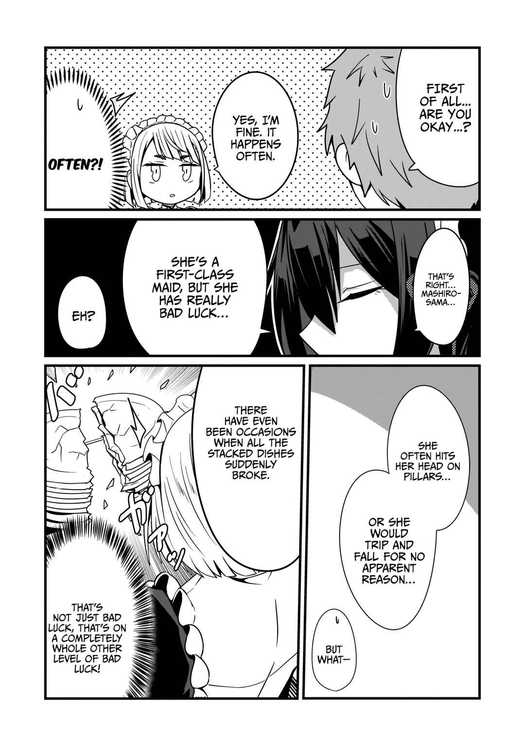 Page 7 Chapter 9 Kokoro no Koe ga Moreyasui Maid-san (Serialization)