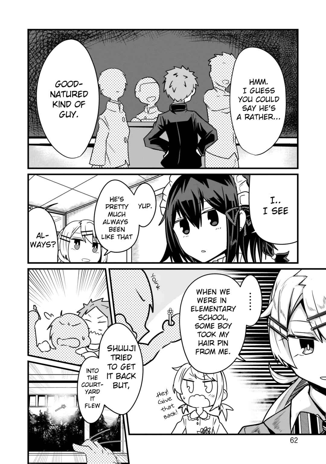 Page 10 Chapter 4 Kokoro no Koe ga Moreyasui Maid-san (Serialization)