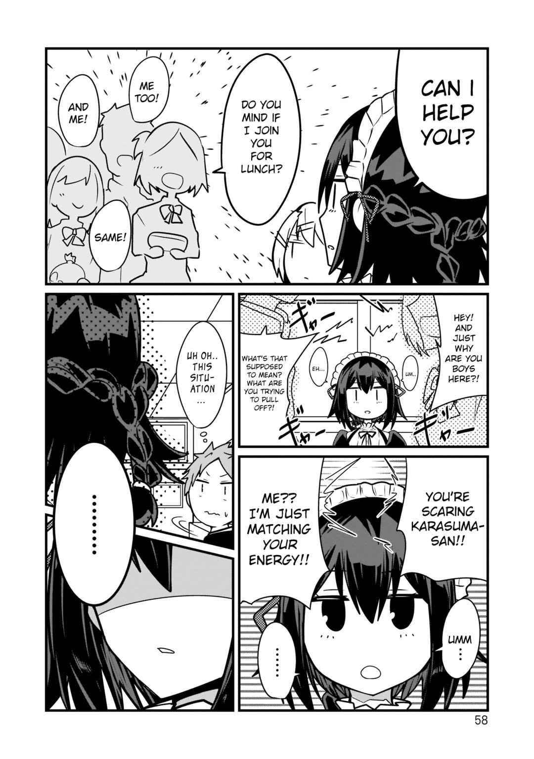Page 6 Chapter 4 Kokoro no Koe ga Moreyasui Maid-san (Serialization)