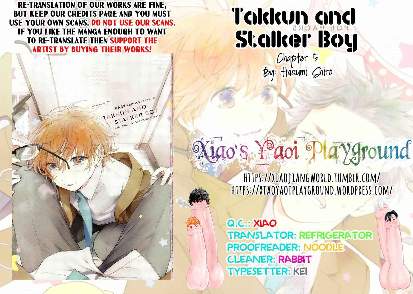 Page 18 Chapter 5 Takkun to Stalker Danshi - Kyou wa Takkun no Tissue o Tabemashita