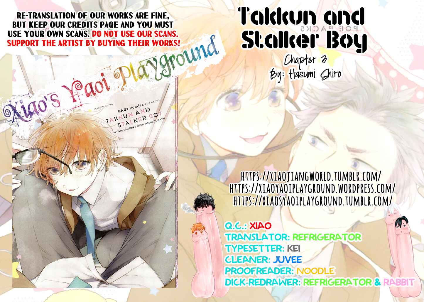Page 35 Chapter 3 Takkun to Stalker Danshi - Kyou wa Takkun no Tissue o Tabemashita
