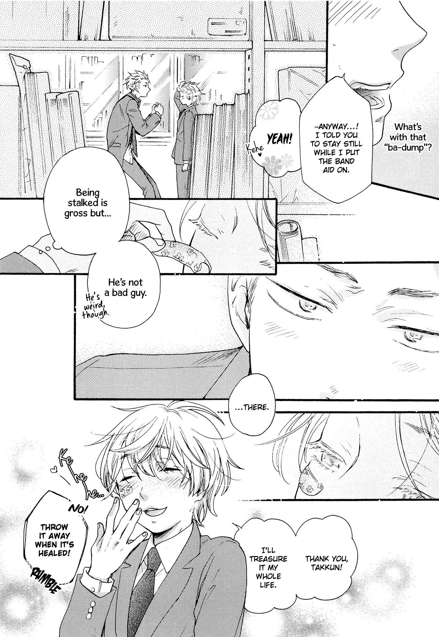 Page 21 Chapter 1 Takkun to Stalker Danshi - Kyou wa Takkun no Tissue o Tabemashita