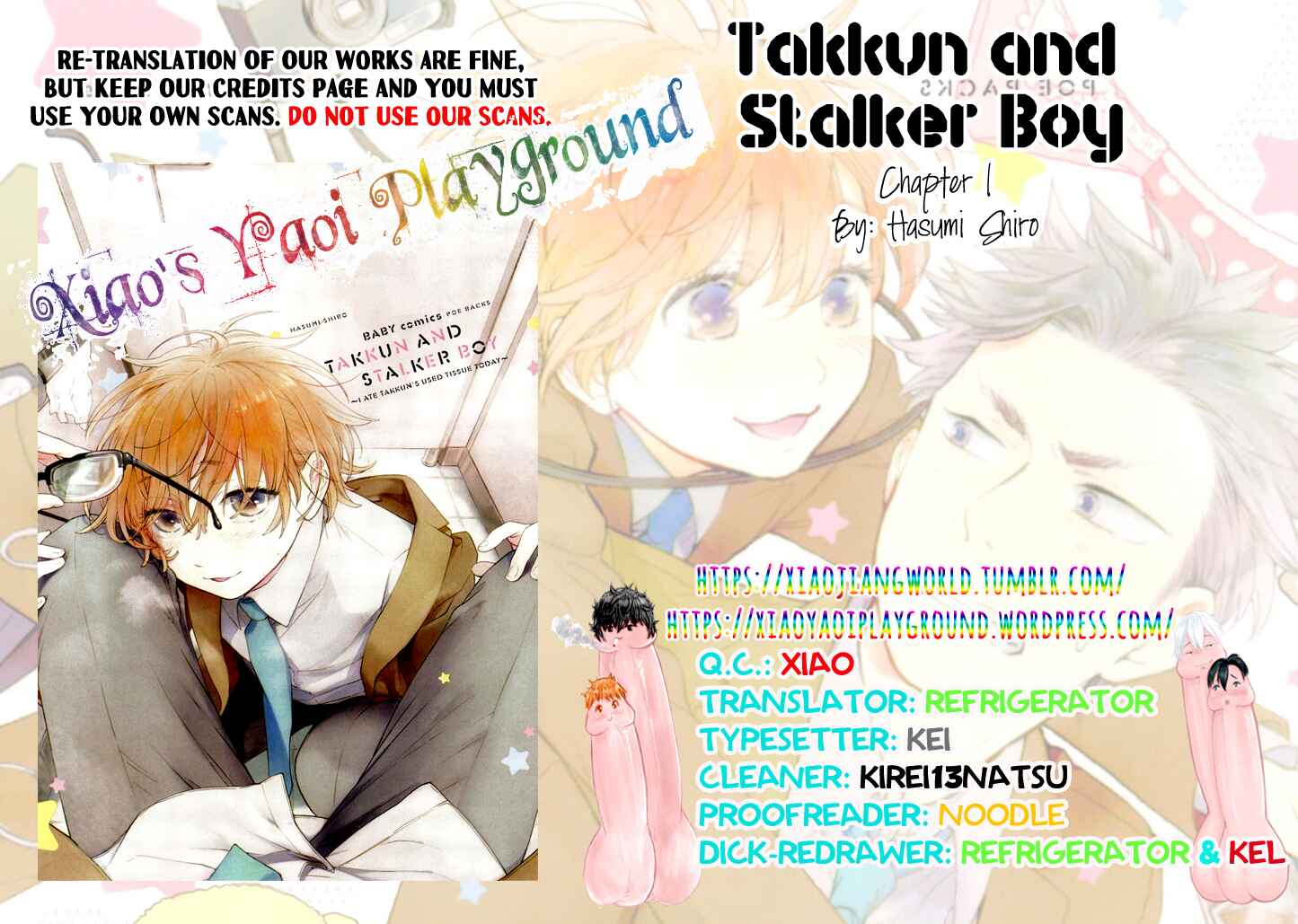 Page 35 Chapter 1 Takkun to Stalker Danshi - Kyou wa Takkun no Tissue o Tabemashita