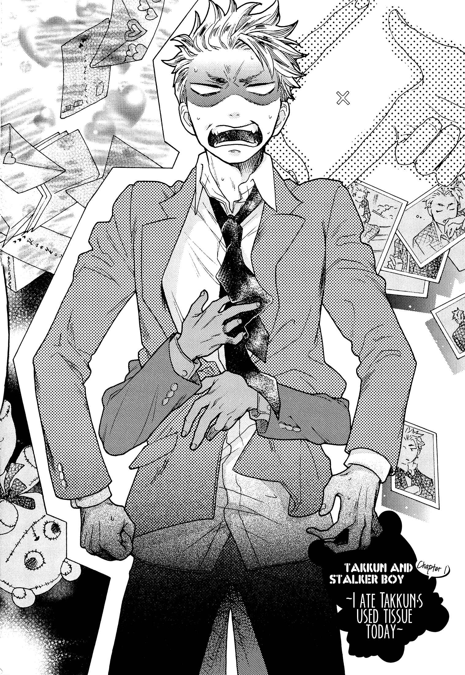 Page 9 Chapter 1 Takkun to Stalker Danshi - Kyou wa Takkun no Tissue o Tabemashita