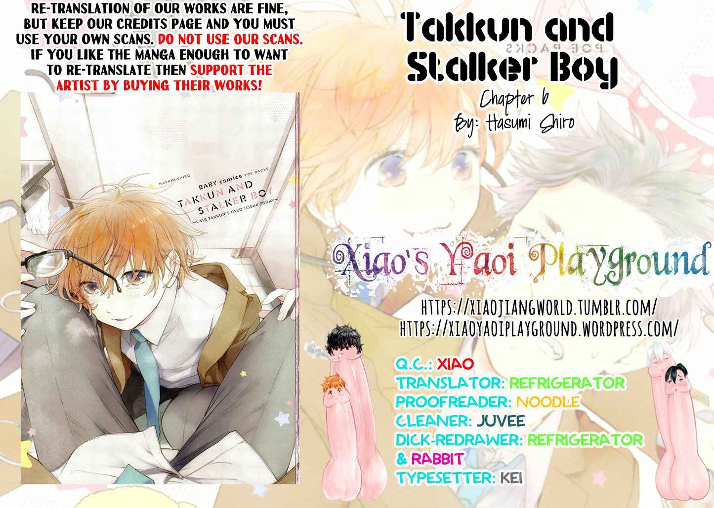 Page 29 Chapter 6 Takkun to Stalker Danshi - Kyou wa Takkun no Tissue o Tabemashita