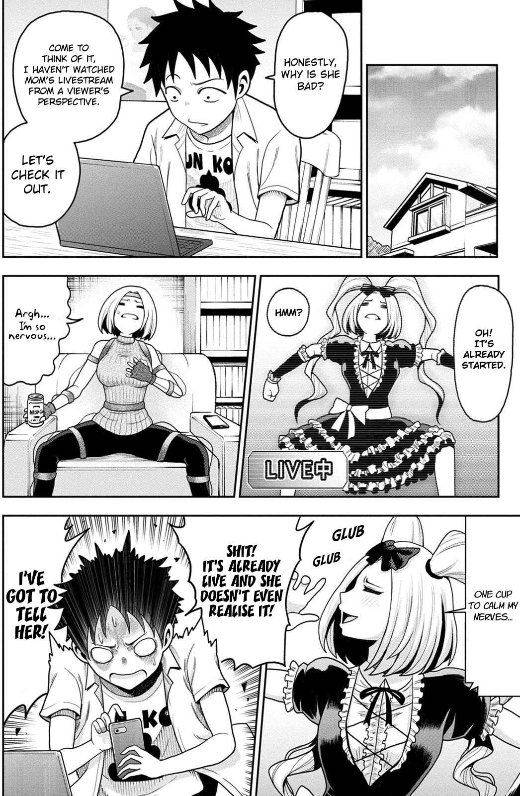 Page 3 Chapter 4 My Dads the Queen of All VTubers?!