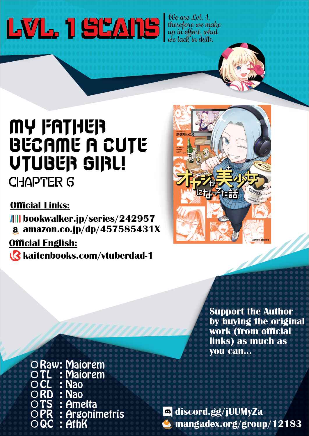 Page 22 Chapter 6 My Dads the Queen of All VTubers?!