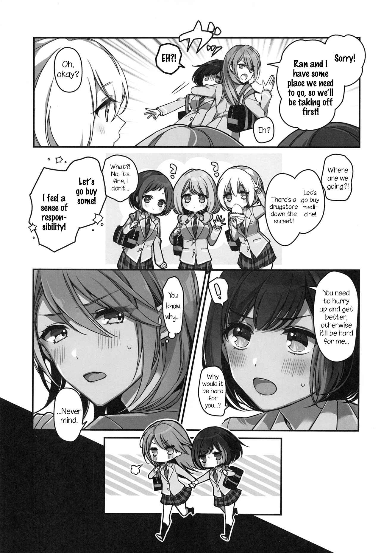 Page 6 Chapter Unknown_89d4 Bang Dream - Okusuri Nuretane (Doujinshi)