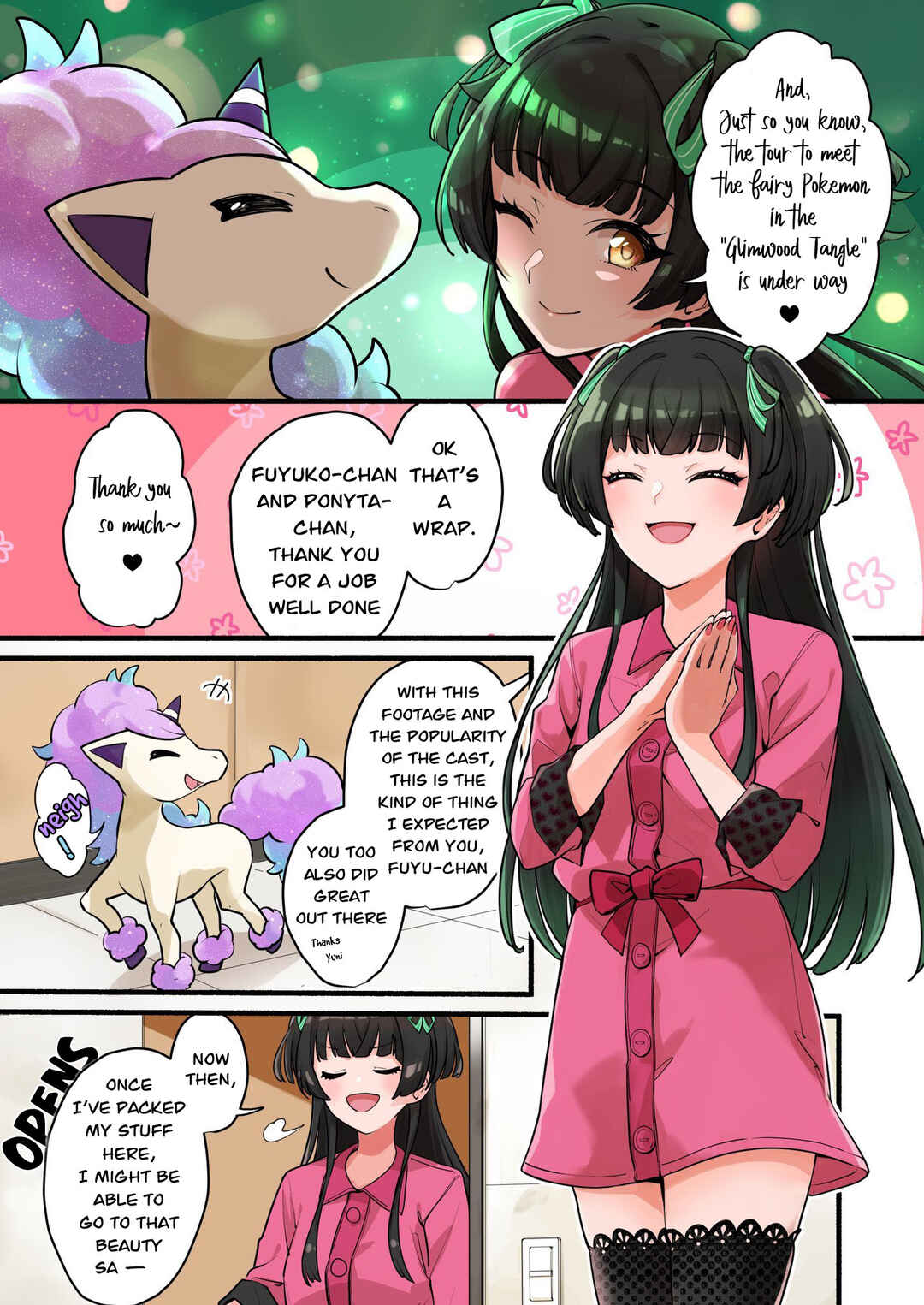 Page 4 Chapter 2.2 Pokemon X THE iDOLM@STER (Doujinshi)
