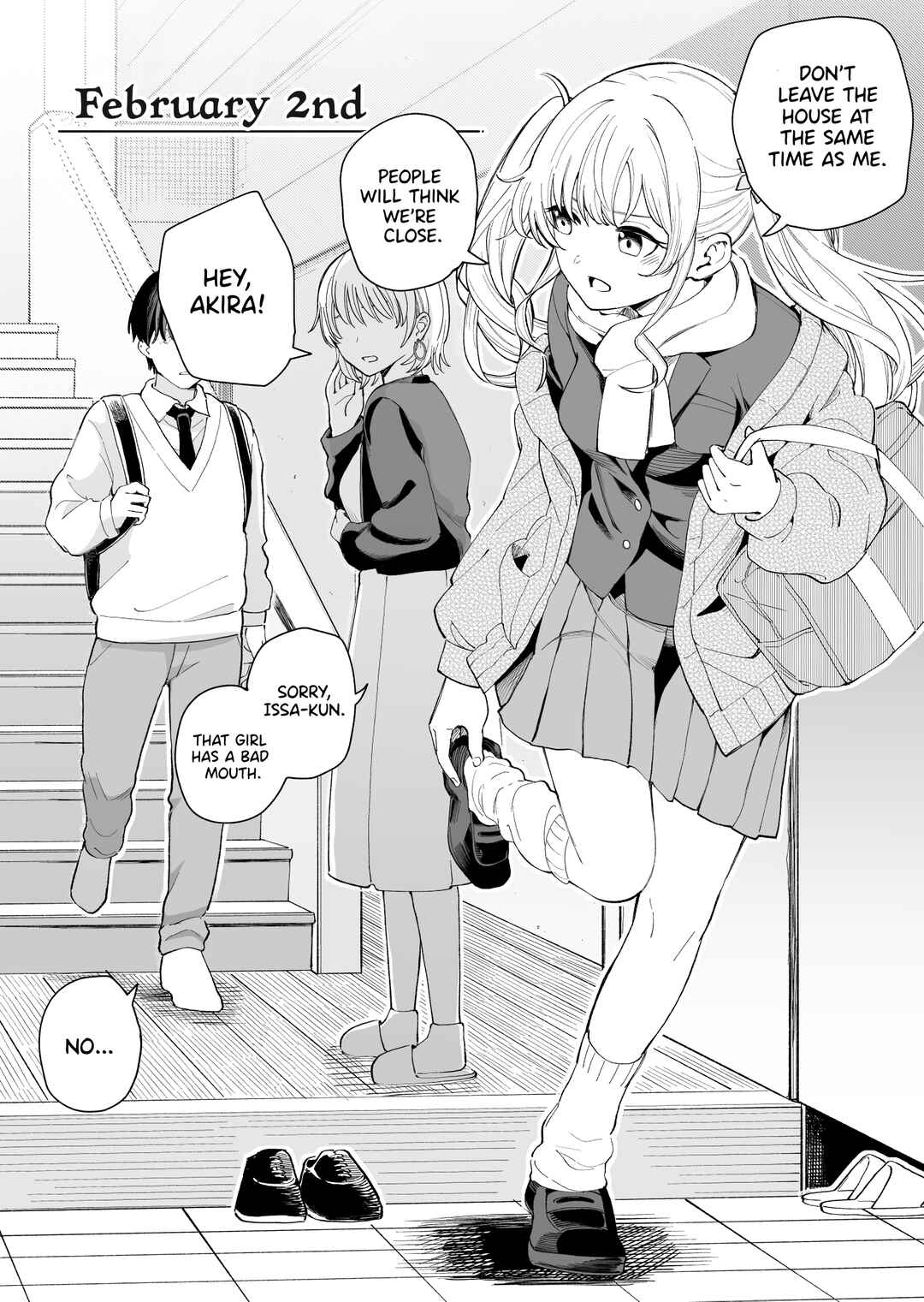 Page 1 Chapter 2 Sasete Kureru 3 no Gimai