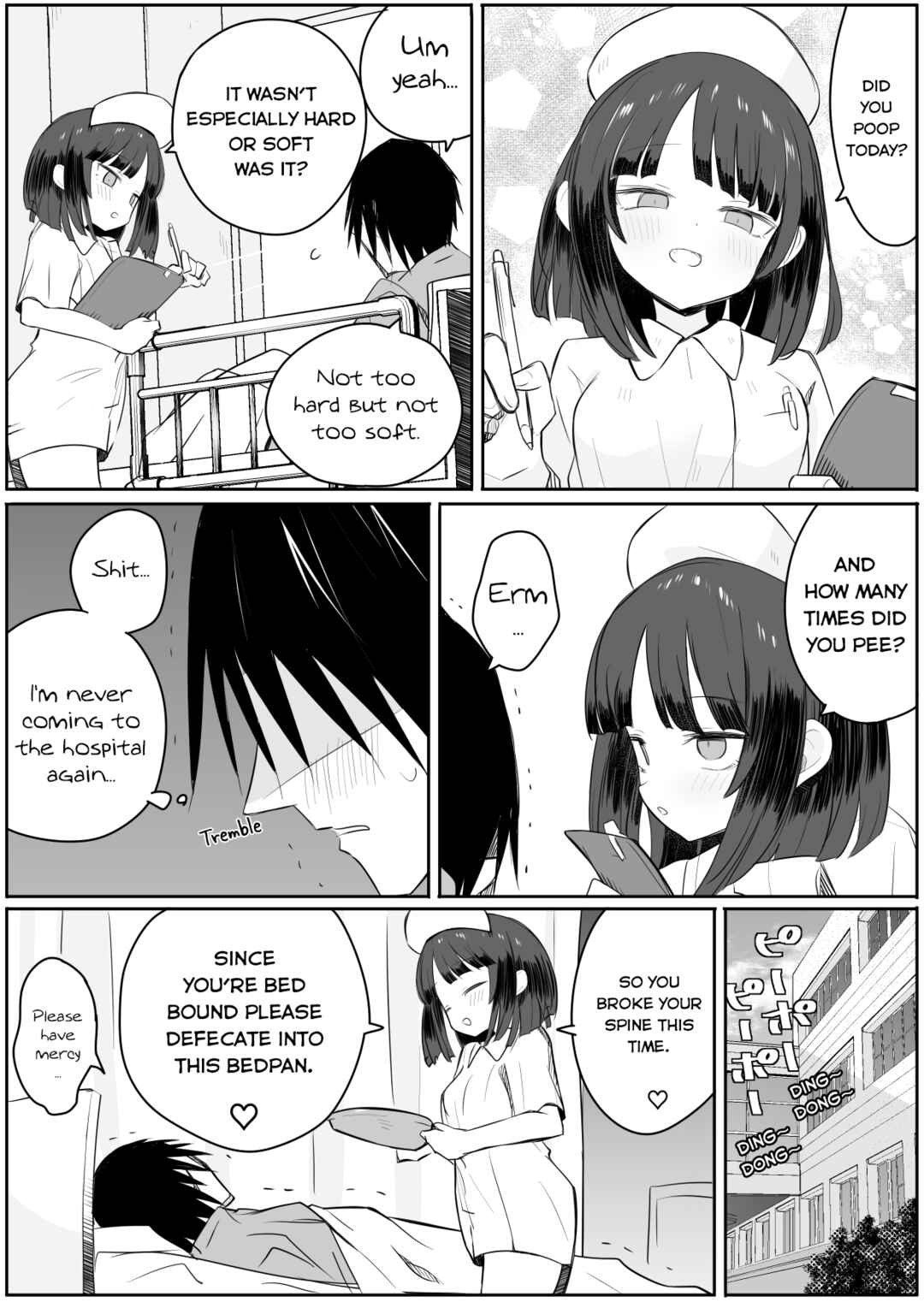 Page 1 Chapter Unknown_7e9b Kangoshi : Unchideta?