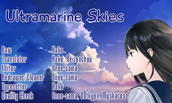 Page 1 Chapter 1 Begone, Ultramarine - Fragile Light of Pistol Star -