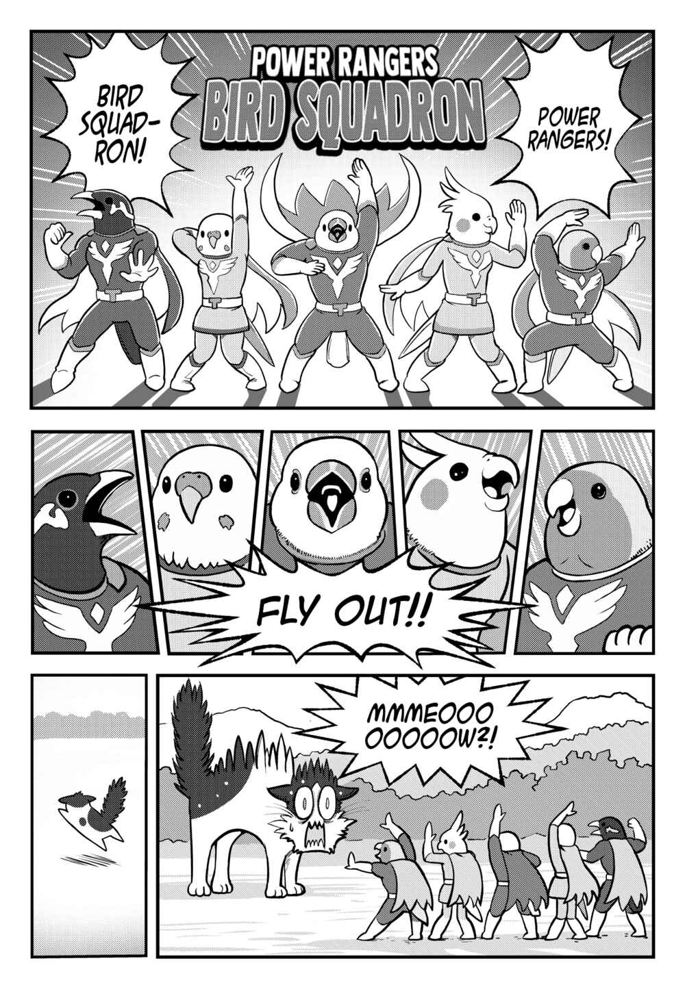 Page 2 Chapter Unknown_3257 Power Rangers Bird Squadron