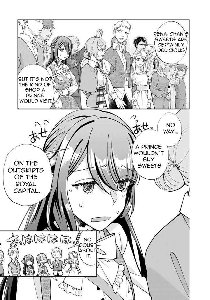 Page 9 Chapter 4.2 Okashi na Akuyaku Reijou wa Botsurakugo ni Amatou no Ouji ni Karamareru you ni Narimashita