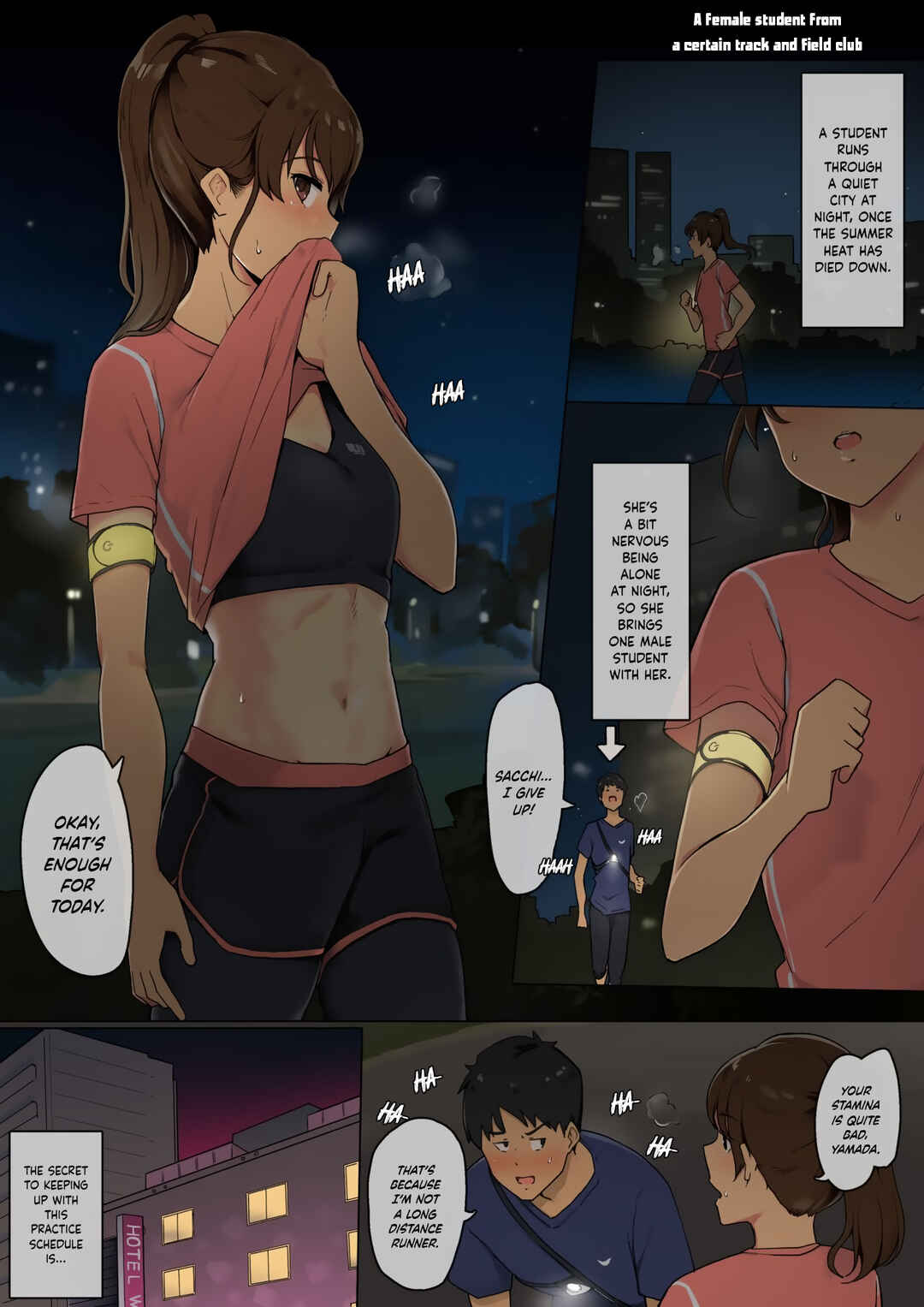 Page 3 Chapter 1 Tairyoku Obake na Rikujou Circle no Joshidaisei ga SeFri ni Genkai made Tsukareru Ohanashi