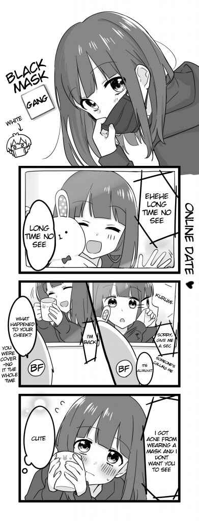 Page 1 Chapter 150 Menhera Shoujo Kurumi-chan