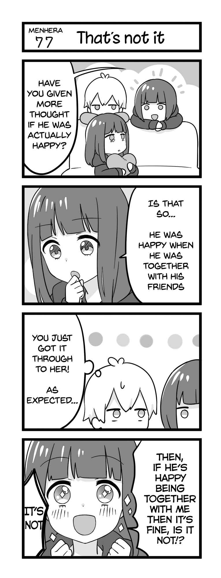 Page 1 Chapter 77 Menhera Shoujo Kurumi-chan