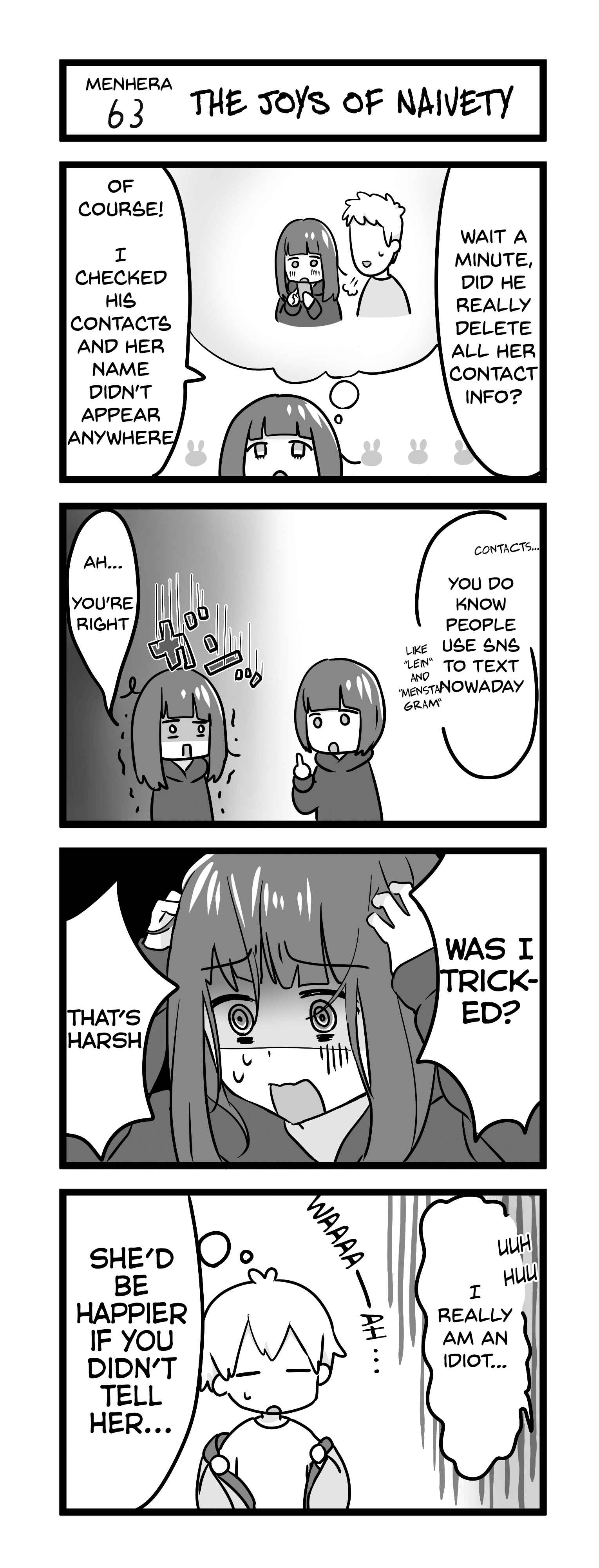 Page 1 Chapter 63 Menhera Shoujo Kurumi-chan