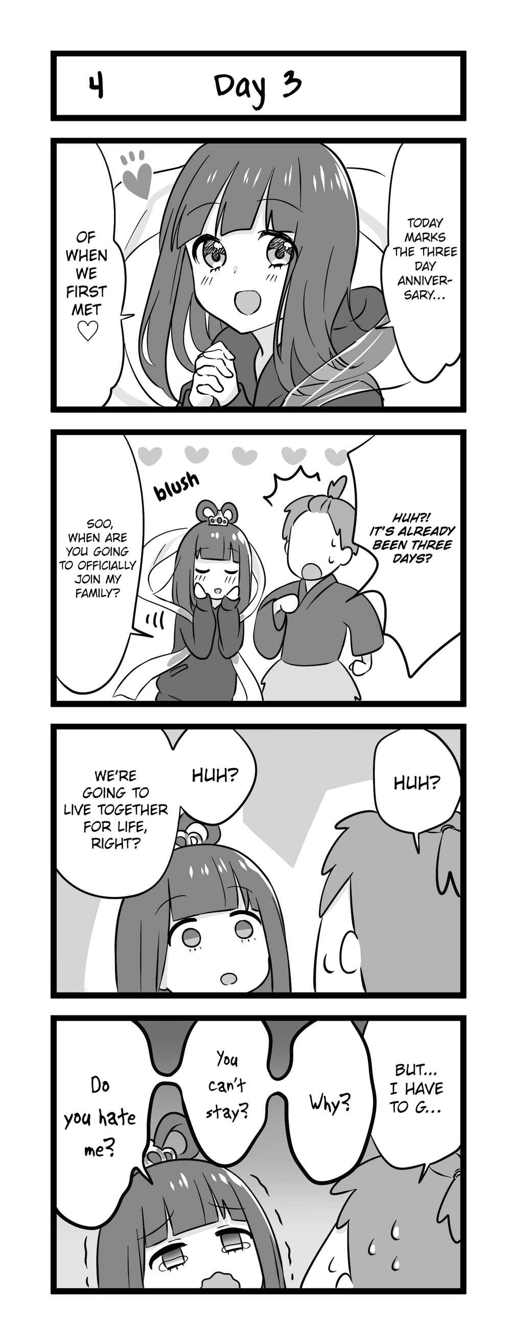 Page 1 Chapter 41.4 Menhera Shoujo Kurumi-chan