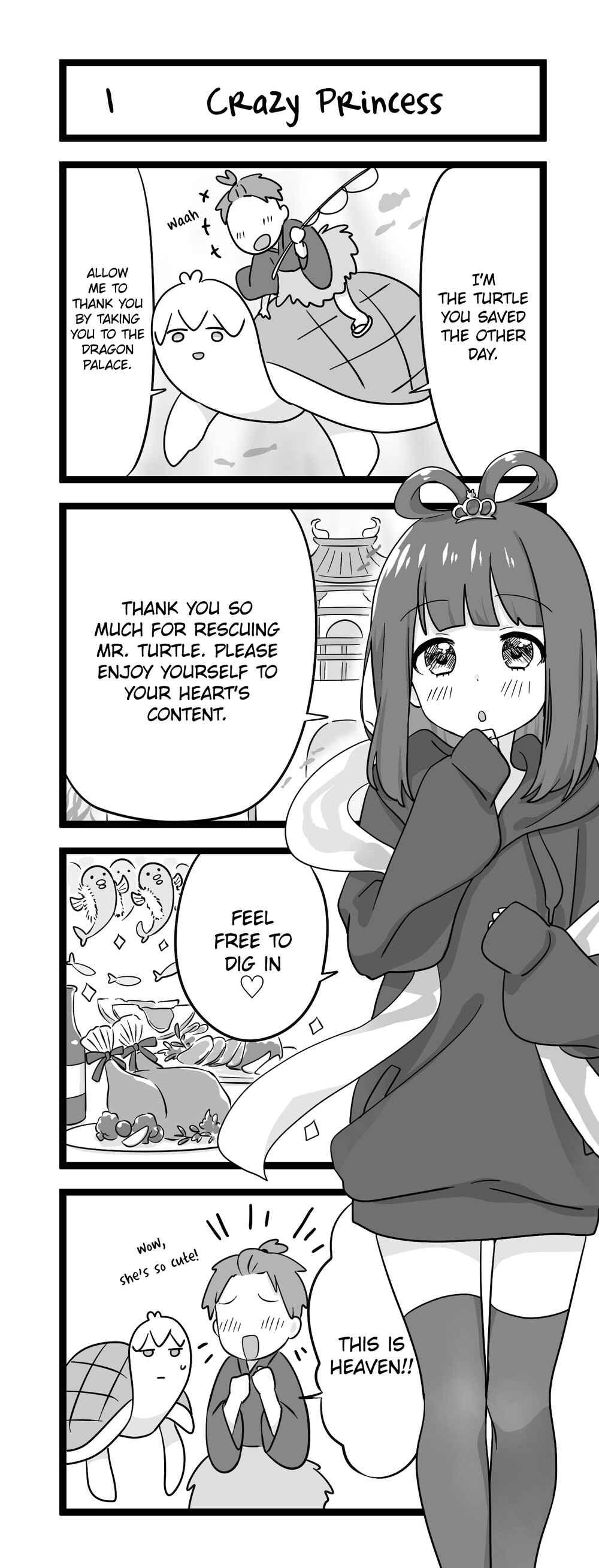 Page 1 Chapter 41.1 Menhera Shoujo Kurumi-chan
