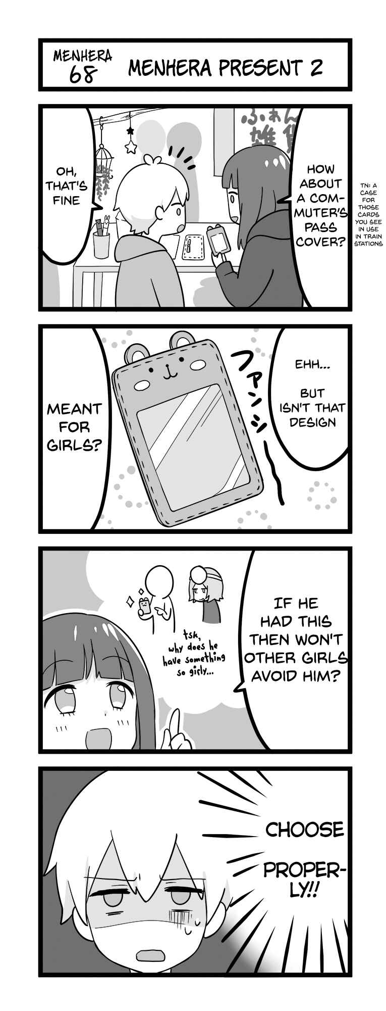 Page 1 Chapter 68 Menhera Shoujo Kurumi-chan