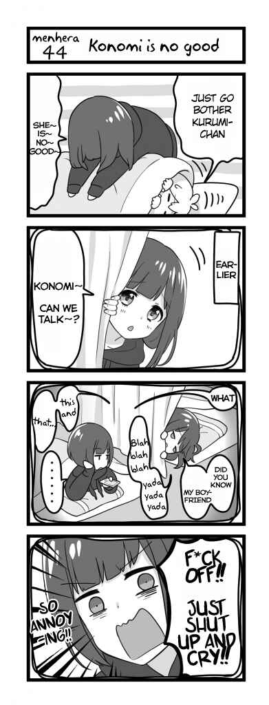 Page 1 Chapter 44 Menhera Shoujo Kurumi-chan