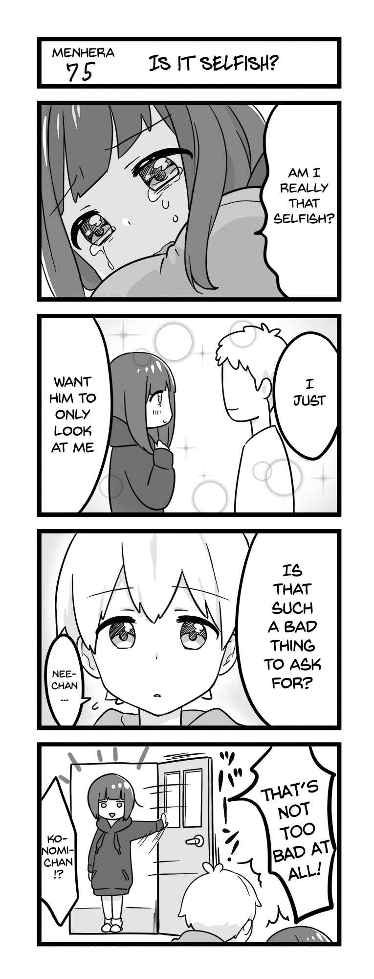 Page 1 Chapter 75 Menhera Shoujo Kurumi-chan