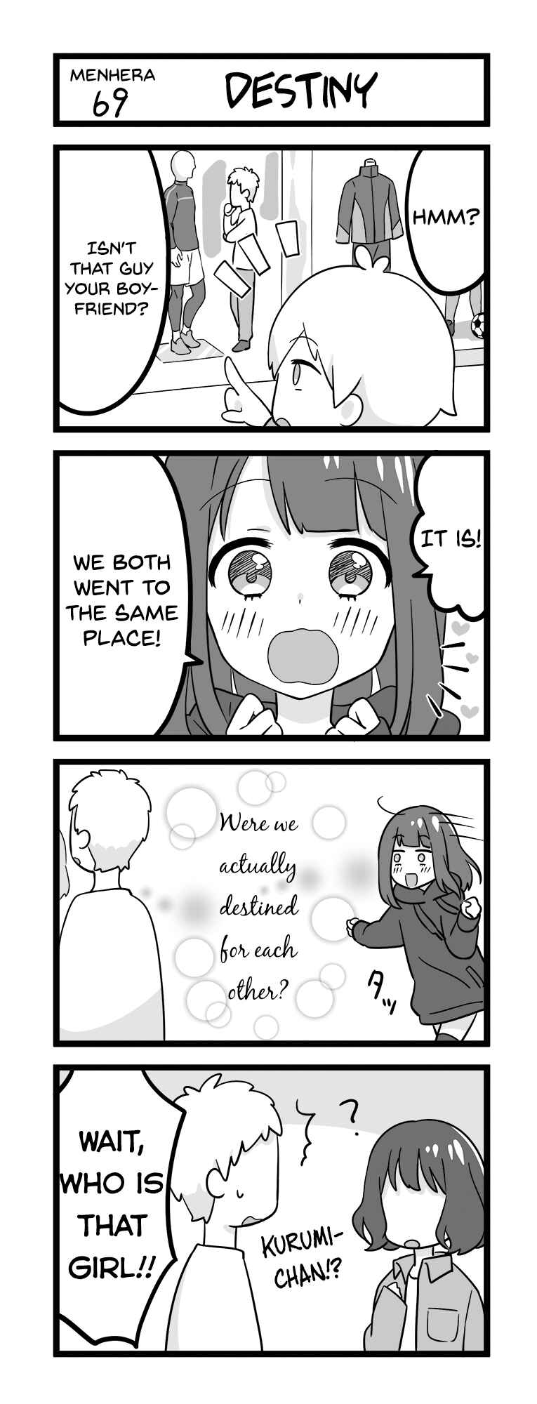 Page 1 Chapter 69 Menhera Shoujo Kurumi-chan