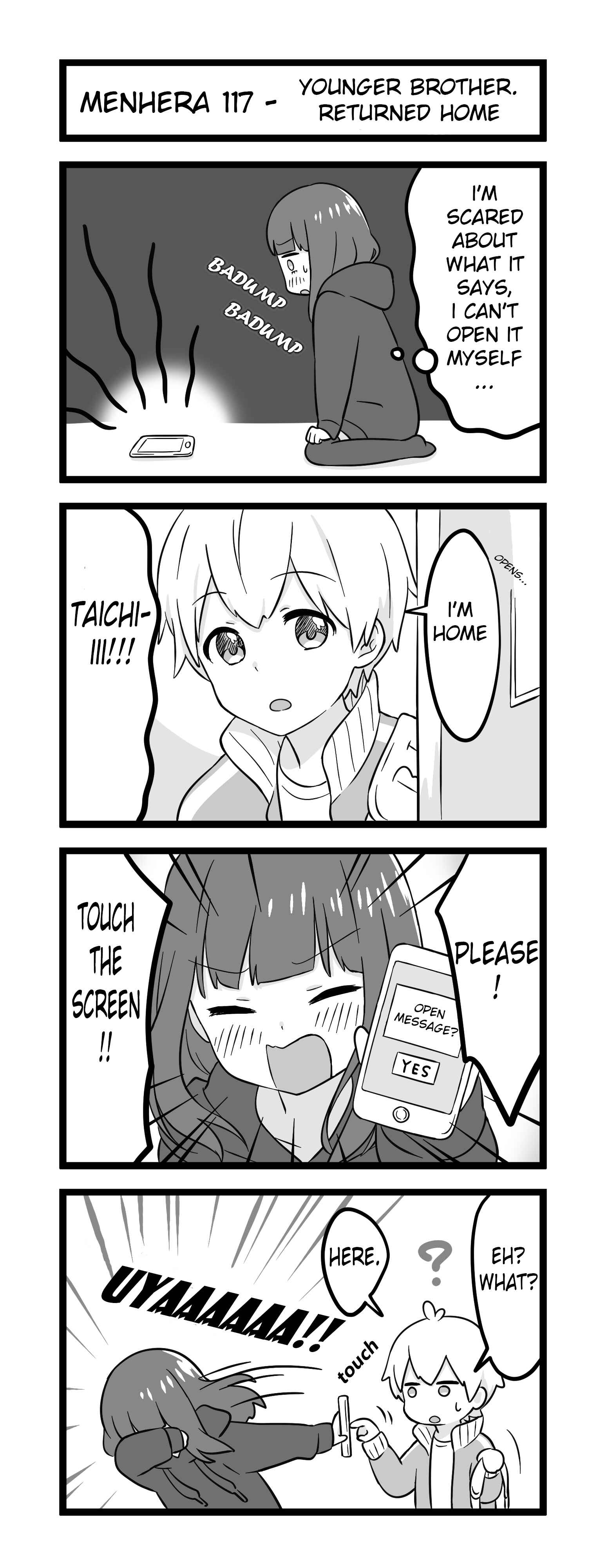 Page 1 Chapter 117 Menhera Shoujo Kurumi-chan